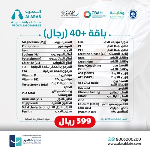 باقة +40 للرجال	